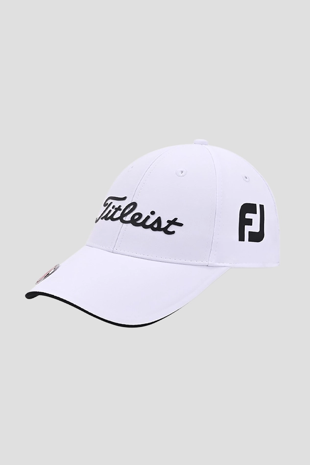 Titleist Players Performance Ball Marker Hat-WHITE