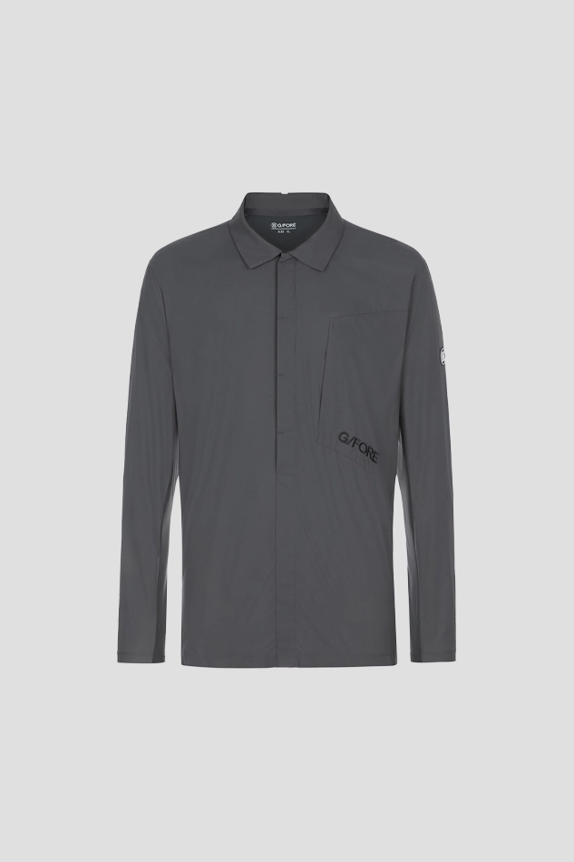 SHIRT LIKE POLO MEN-GRAY