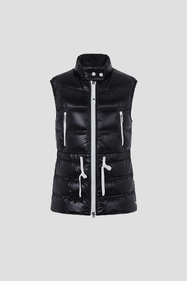 FEATHERWEIGHT DOWN VEST WOMEN-BLACK