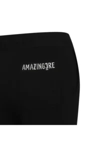 WOMEN GHOST SWEATER PANTS-BLACK