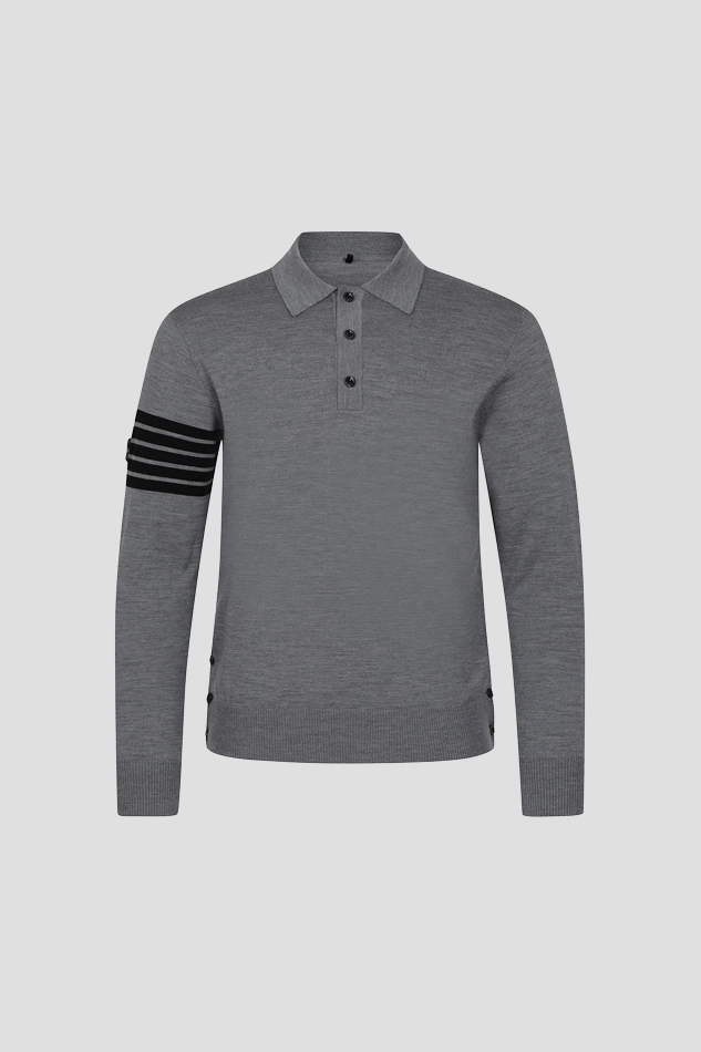 MEN GHOST SWEATER-GRAY