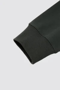 LIGHT FLEECE CREWNECK LENS SWEATSHIRT-GREEN