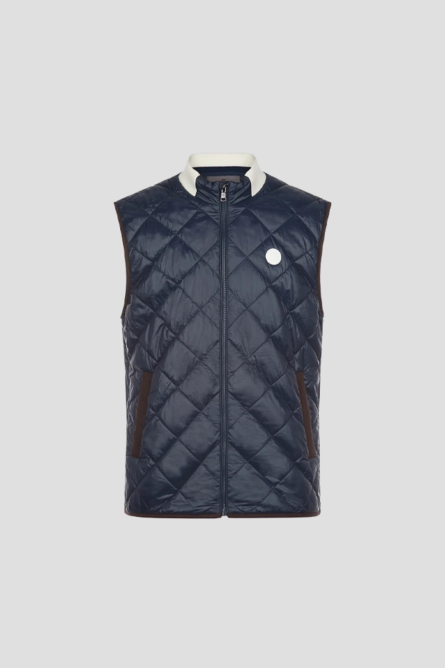 INSULATION VEST MEN-NAVY