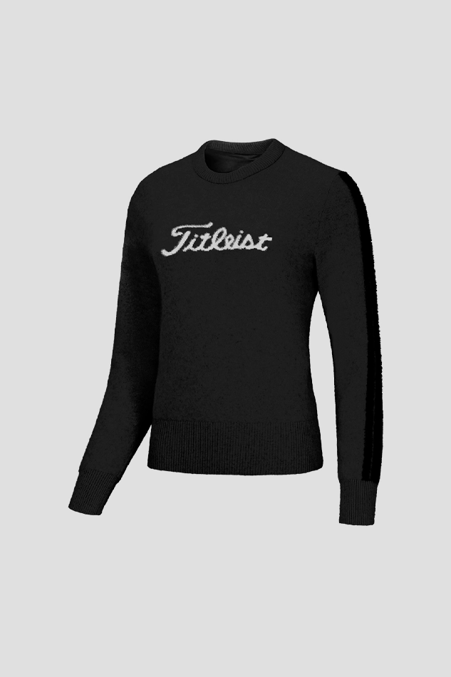 BIG LOGO SWEATER-BLACK