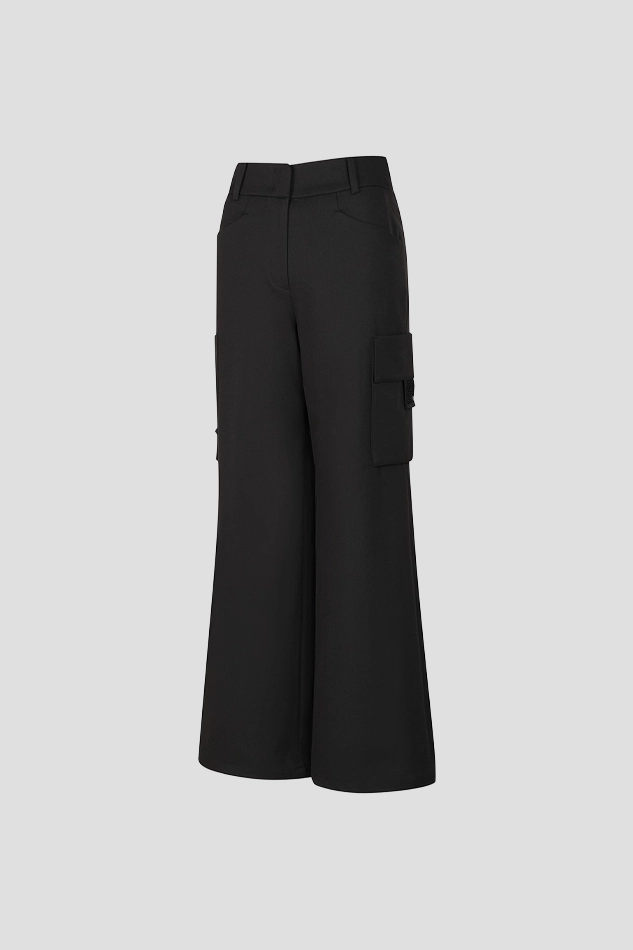 WOMENS SP3 MODULAR SYSTEM WIDE PANTS-BLACK