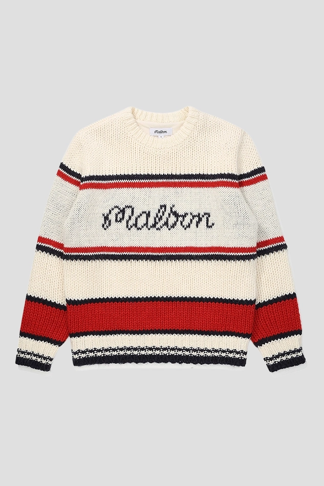 BUCKET POCKET SWEATER MEN-BEIGE