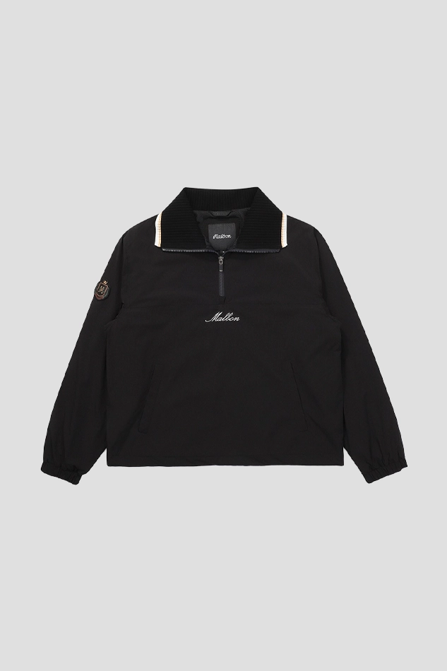 KNITTRIM WARMNEST ANORAK-BLACK