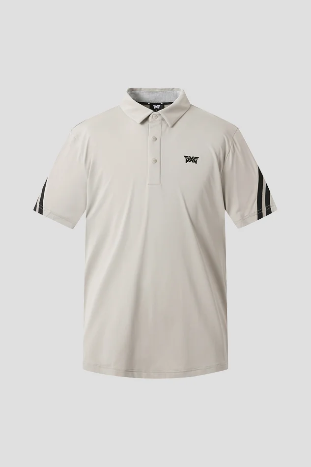 SUMMER SHOULDER POINT COLLAR SHORT-SLEEVE