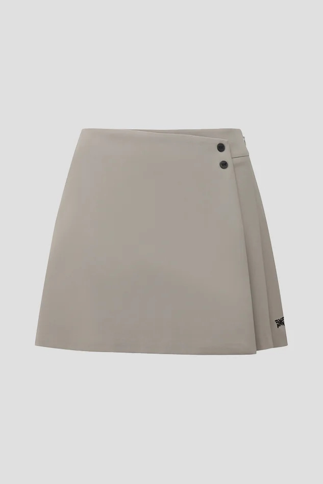 WOMENS SUMMER WRAP PLEATED SKIRT