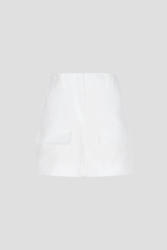 ESSENTIAL SHORTS WOMEN-WHITE
