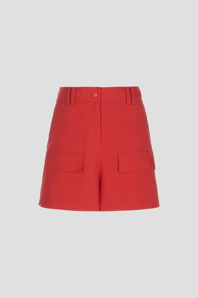 ESSENTIAL SHORTS WOMEN-RED