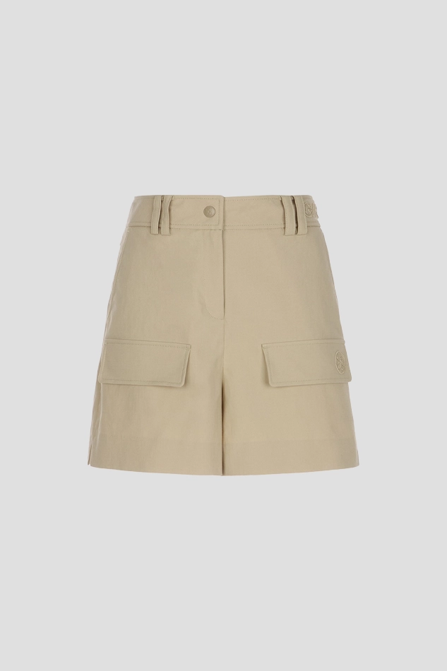 ESSENTIAL SHORTS WOMEN-KHAKI