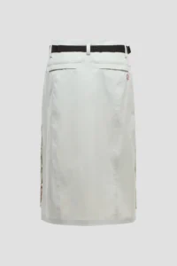 COLOUR RAINBREAKER SKIRT WOMEN-BEIGE