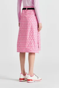 COLOUR RAINBREAKER SKIRT WOMEN-PINK