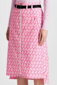 COLOUR RAINBREAKER SKIRT WOMEN-PINK