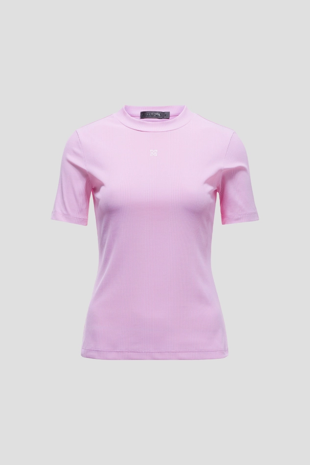 ROUNDNECK T SHIRT WOMEN-PINK