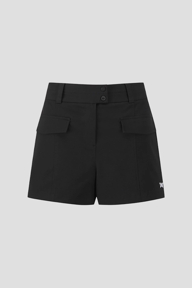 WOMENS SUMMER COOL SHORT PANTS-BLACK