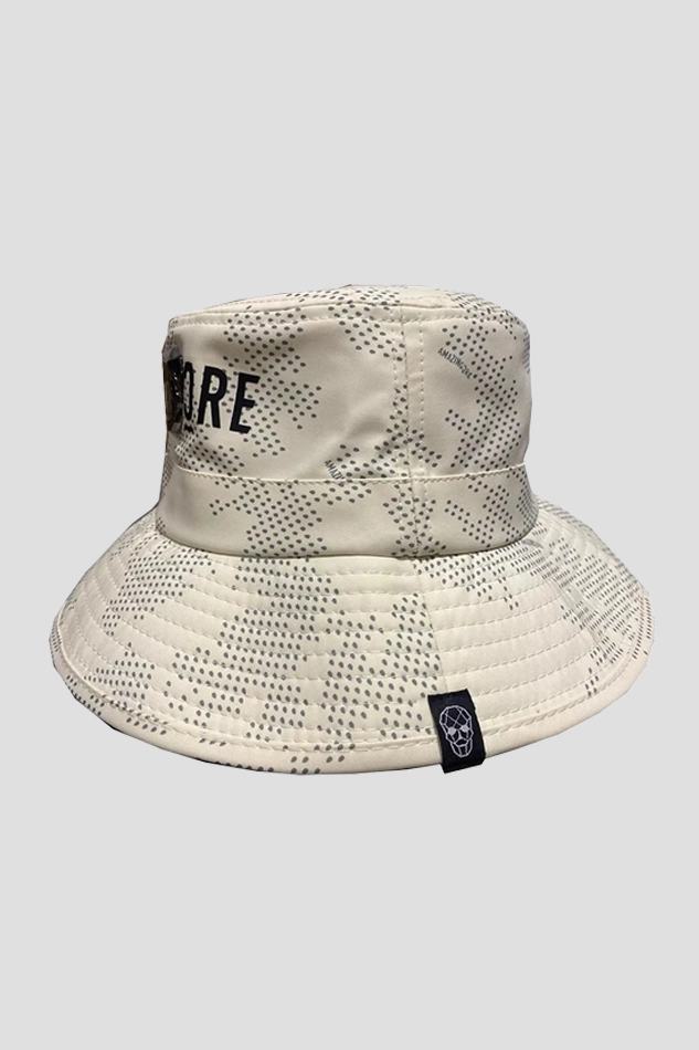 CAMO DOT PRINT WILD BUCKET HAT-KHAKI