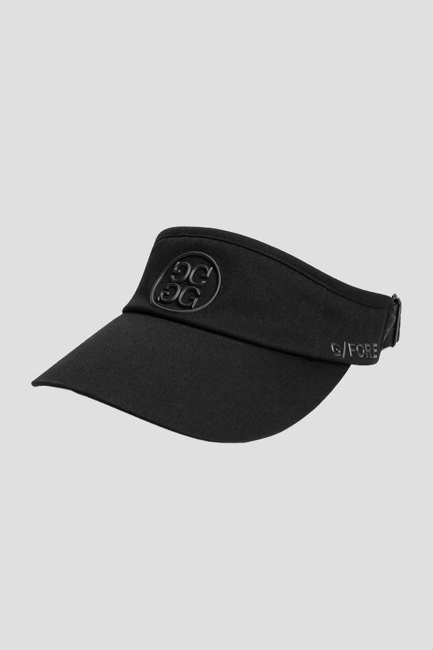 Circle G’s Embroidered Visor WOMEN-BLACK