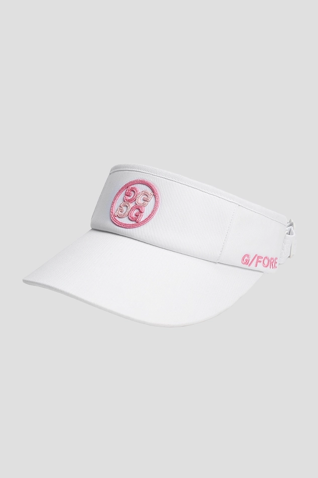 Circle G’s Embroidered Visor WOMEN-PINK