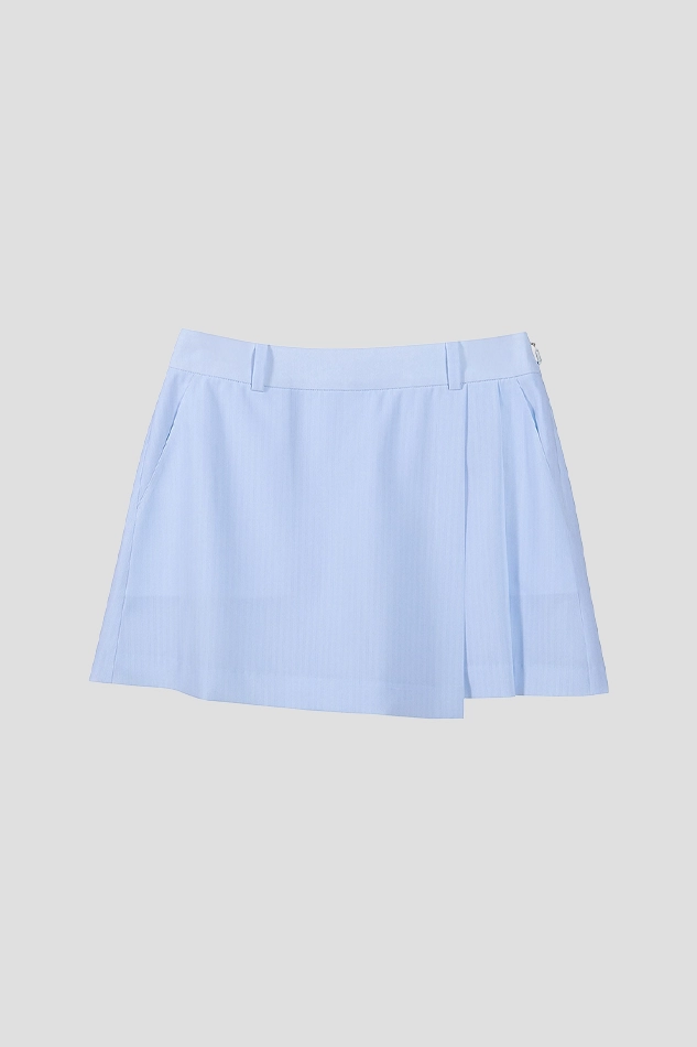 COLOR WRAP SHORTS-SKYBLUE