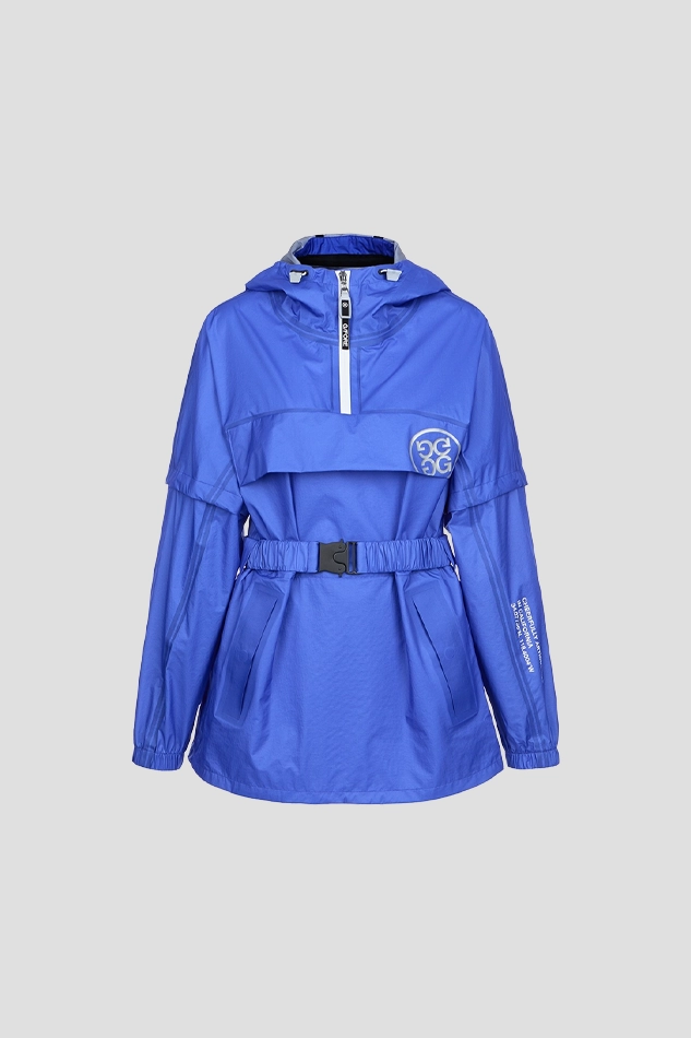 ANORAK RAINBREAKER WOMEN-BLUE
