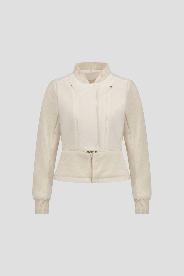 WOMEN TECH FLEECE DUAL FIT WIND BLOCKJACKET-KHAKI