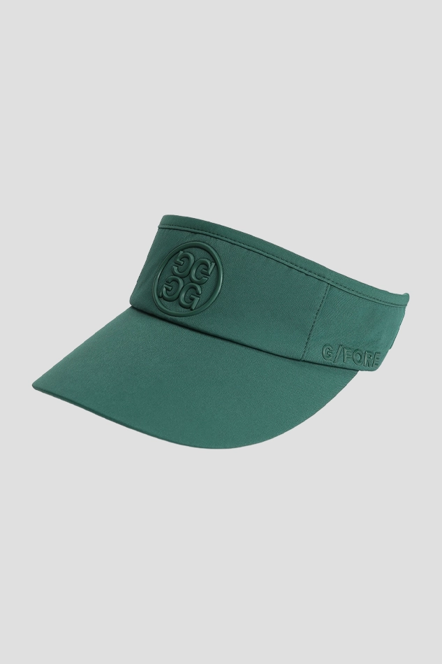 Circle Gs Embroidered Visor WOMEN-GREEN