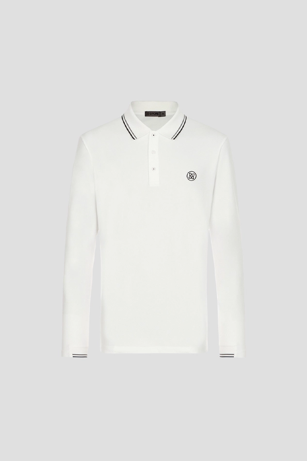 SOLID LONGSLEEVES MEN-WHITE