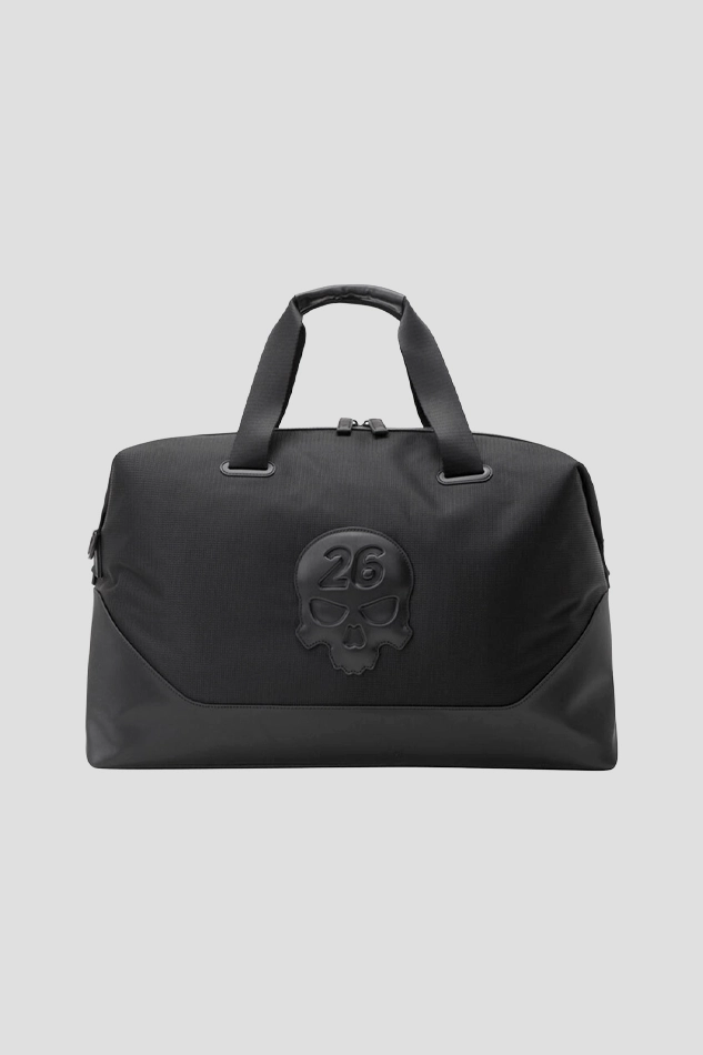 PXG SKULL BOSTON BAG-BLACK