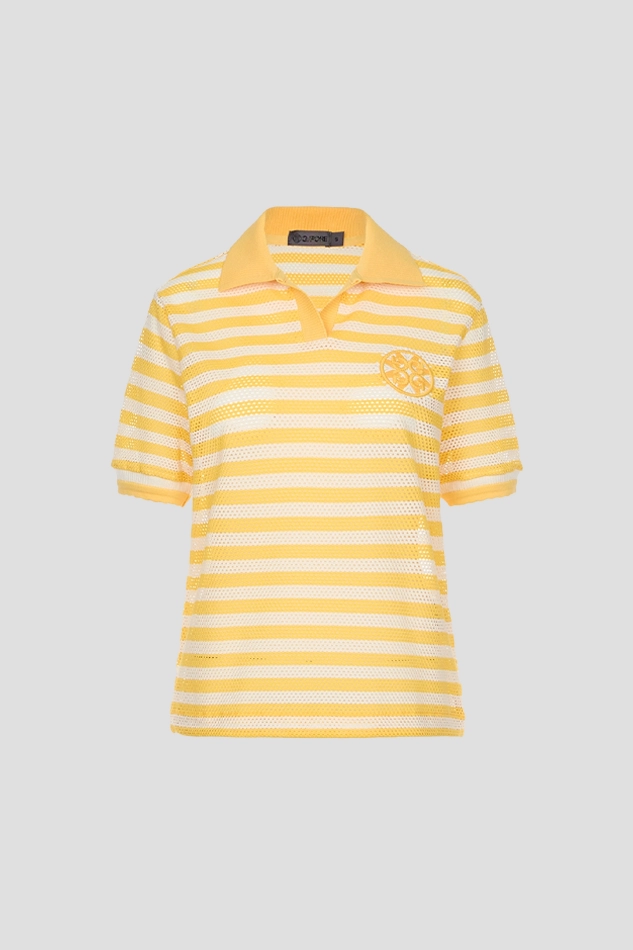 PAJAMA SHIRKET WOMEN-YELLOW