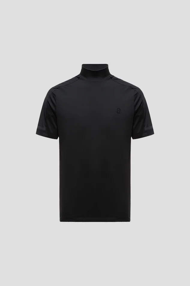 FEATHERWEIGHT SHORT SLEEVES MOCK