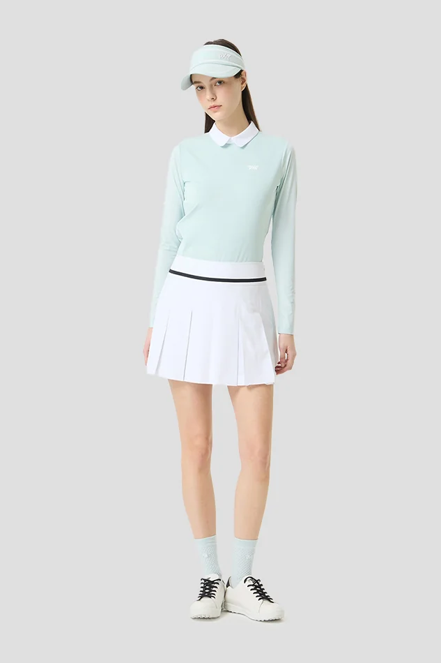 WOMENS SUMMER BACK ZIP COOL SLEEVE LONG-SLEEVE