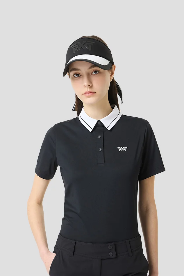 WOMENS SUMMER COOL POLO SHORT-SLEEVE